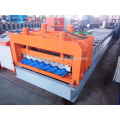 new design 830 glazed tile roofing sheet roll forming machine